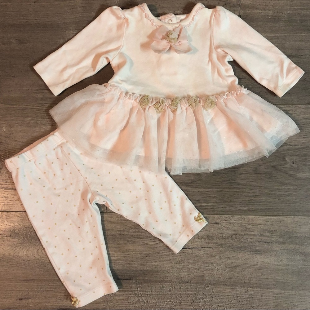 Little Me Baby Girls Tutu and Legging Set 6 Months
